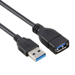 1.5m 고속 USB 3.0 수 to 암 리트랙터블 스프링 연장 케이블, USB 3.0 수 to 암