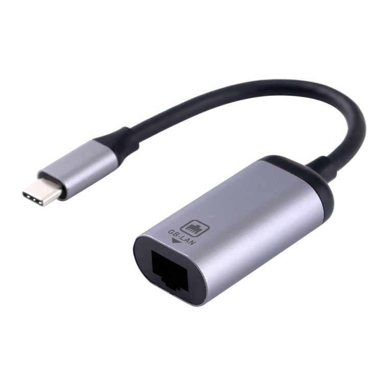 타입-C / USB-C 수 to 기가비트 RJ45 암 어댑터 변환기, 기가비트 RJ45 암