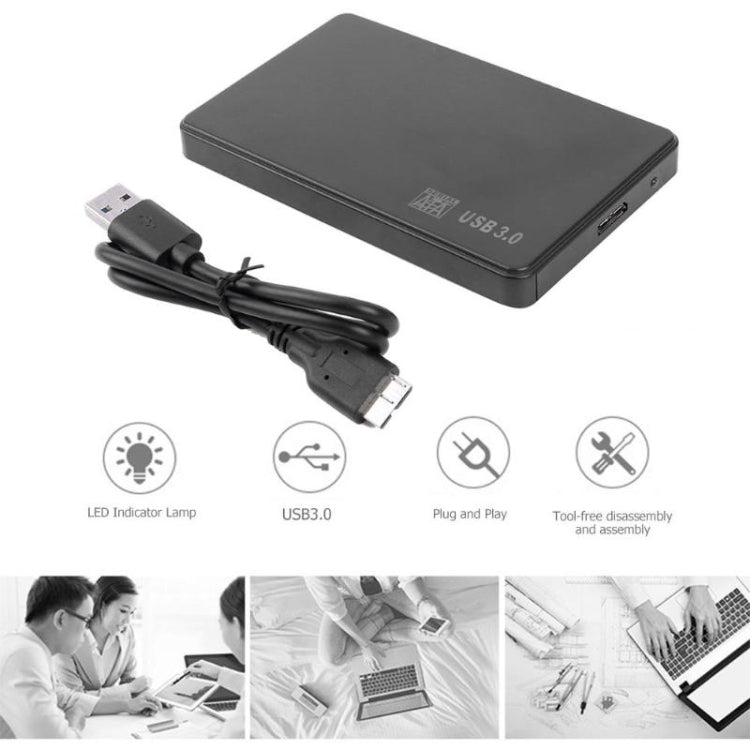 2.5인치 USB 3.0 외장 하드 드라이브 디스크 케이스, YPH003