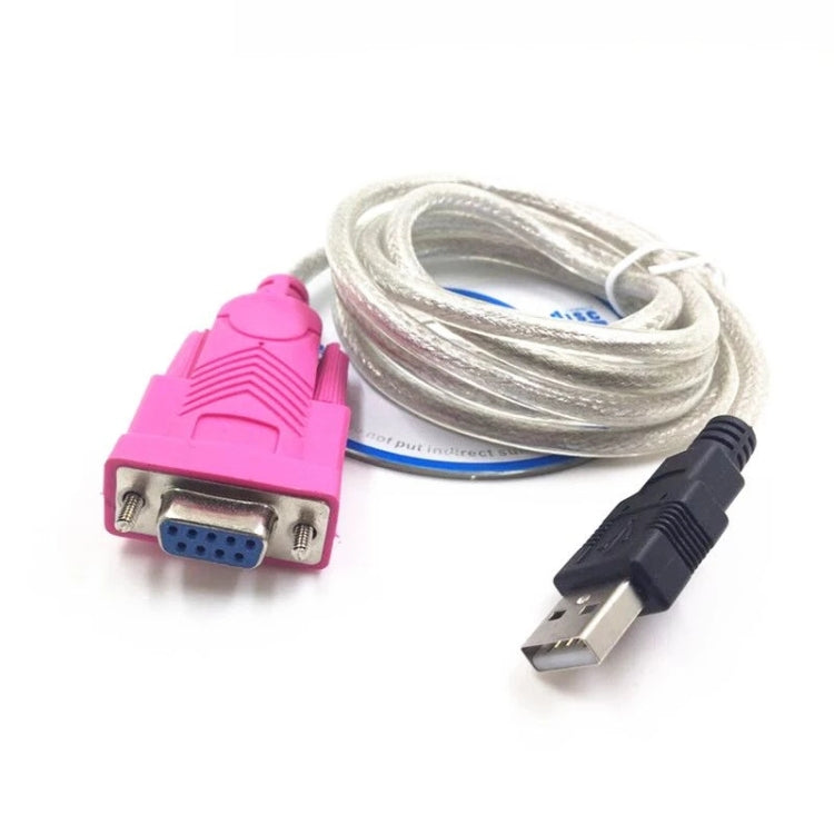 USB to RS232 암 시리얼 포트 컴퓨터 케이블, 케이블 길이: 1.5m