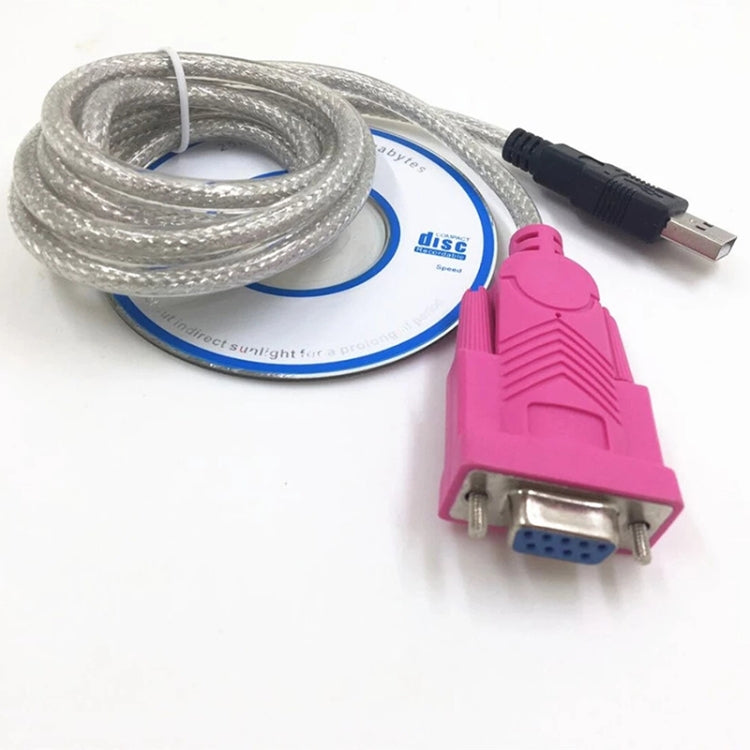 USB to RS232 암 시리얼 포트 컴퓨터 케이블, 케이블 길이: 1.5m