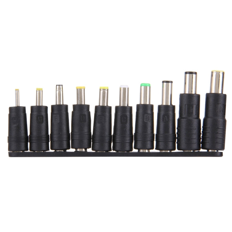 5.5x2.1mm 암 to 다중 수 인터페이스 10 in 1 전원 어댑터 세트 IBM / HP / Sony / Toshiba / Lenovo / ASUS / Samsung / DELL 노트북용, 10 in 1