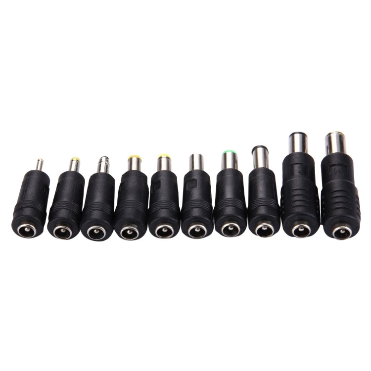 5.5x2.1mm 암 to 다중 수 인터페이스 10 in 1 전원 어댑터 세트 IBM / HP / Sony / Toshiba / Lenovo / ASUS / Samsung / DELL 노트북용, 10 in 1