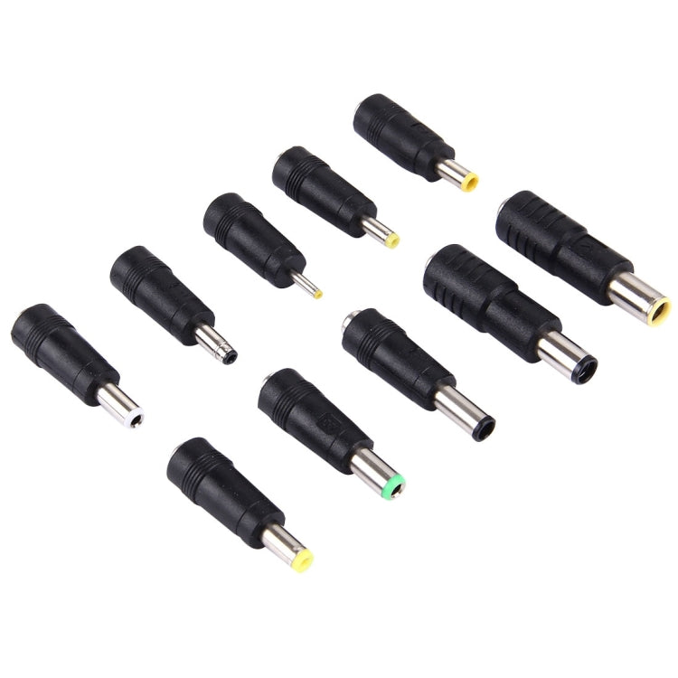 5.5x2.1mm 암 to 다중 수 인터페이스 10 in 1 전원 어댑터 세트 IBM / HP / Sony / Toshiba / Lenovo / ASUS / Samsung / DELL 노트북용, 10 in 1