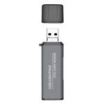 118 2 in 1 USB + 8핀 인터페이스 USB 플래시 디스크 / 메모리 카드 OTG 카드 리더기 IOS 시스템 휴대폰 / 컴퓨터용