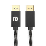 OD6.5mm DP 수컷-수컷 디스플레이포트 케이블, 길이: 2m, DP 수컷-수컷