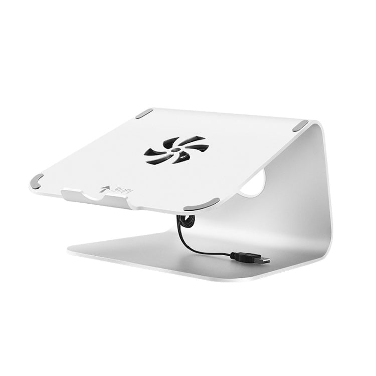 SOPI ZJ-001 클래식 스타일 알루미늄 쿨링 스탠드 쿨 팬 포함, Mac Air, Mac Pro, iPad 및 기타 노트북에 적합, 쿨 팬 포함 클래식 스타일