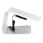 SOPI ZJ-001 클래식 스타일 알루미늄 쿨링 스탠드 쿨 팬 포함, Mac Air, Mac Pro, iPad 및 기타 노트북에 적합, 쿨 팬 포함 클래식 스타일