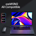 ORICO PW11-5P Type-C / USB-C 5-in-1 5Gbps 다기능 도킹 스테이션, PW11-5P