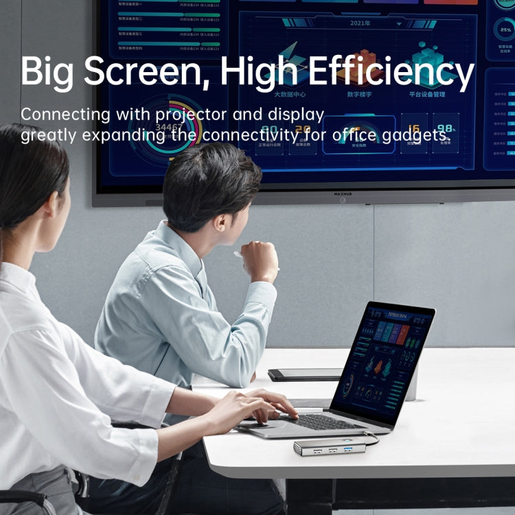 ORICO PW11-5P Type-C / USB-C 5-in-1 5Gbps 다기능 도킹 스테이션, PW11-5P