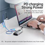 ORICO PW11-5P Type-C / USB-C 5-in-1 5Gbps 다기능 도킹 스테이션, PW11-5P