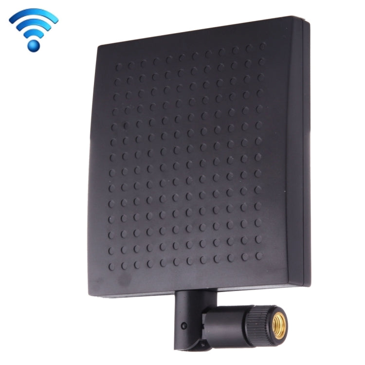 12dBi SMA 수컷 커넥터 2.4GHz 패널 와이파이 안테나, 2.4GHz 검정색