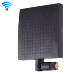 12dBi SMA 수컷 커넥터 2.4GHz 패널 와이파이 안테나, 2.4GHz 검정색