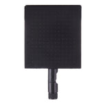 12dBi SMA 수컷 커넥터 2.4GHz 패널 와이파이 안테나, 2.4GHz 검정색