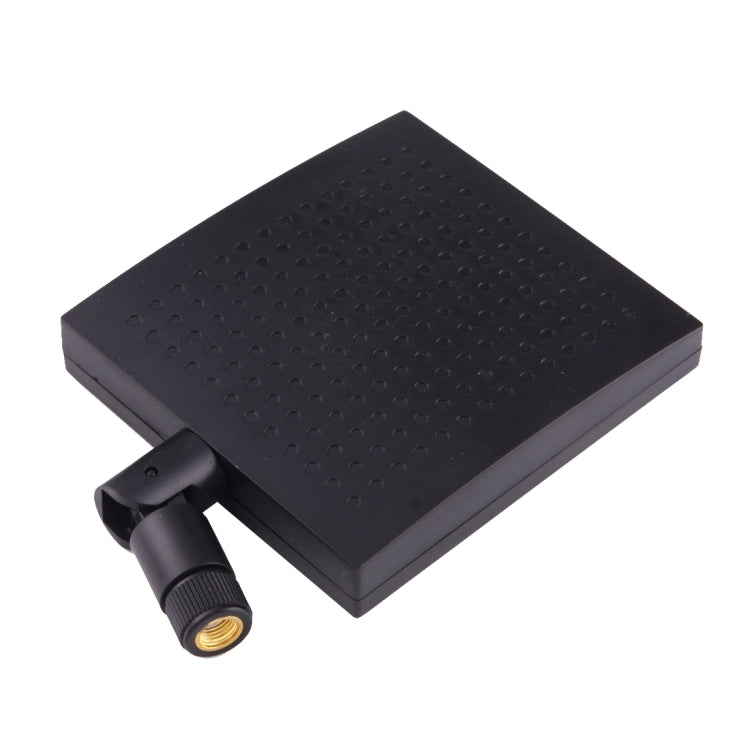 12dBi SMA 수컷 커넥터 2.4GHz 패널 와이파이 안테나, 2.4GHz 검정색