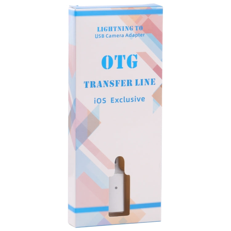 8핀 수컷 to USB 암컷 OTG 카메라 어댑터, IOS 13 이상 호환