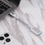 8핀 수컷 to USB 암컷 OTG 카메라 어댑터, IOS 13 이상 호환