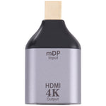 4K 30Hz HDMI 암-미니 디스플레이포트 수 어댑터, 30Hz HDMI-미니 디스플레이포트