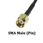 7dBi SMA 수컷 커넥터 고이득 4G LTE CPRS GSM 2.4G WCDMA 3G 안테나 네트워크 수신 어댑터, 7dBi SMA 4G