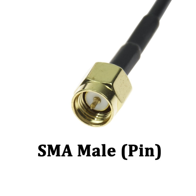 7dBi SMA 수컷 커넥터 고이득 4G LTE CPRS GSM 2.4G WCDMA 3G 안테나 네트워크 수신 어댑터, 7dBi SMA 4G