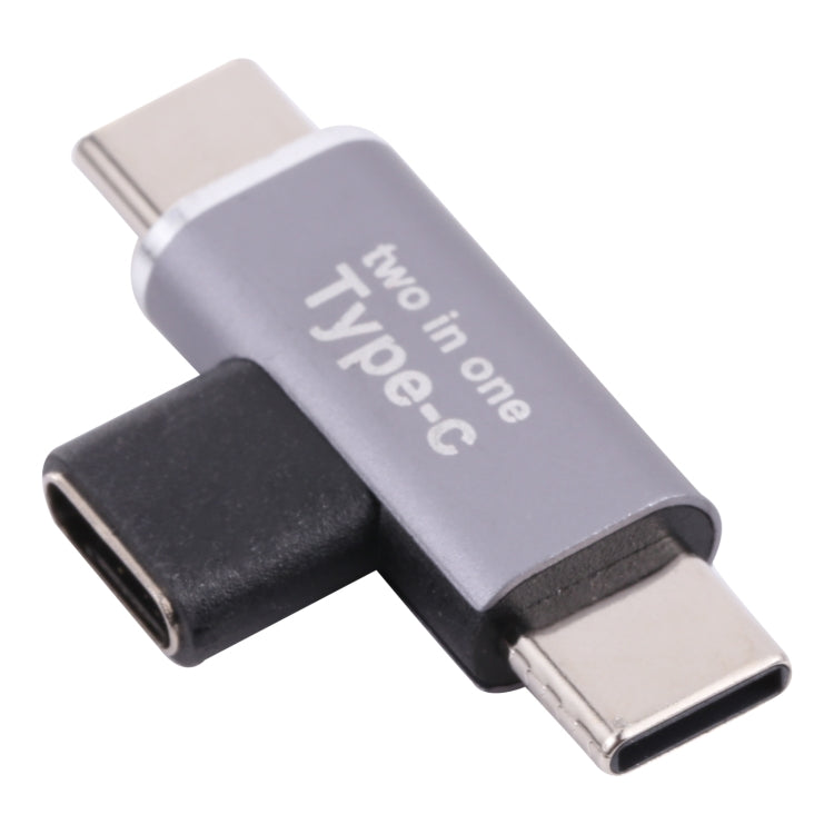USB-C / 타입-C 암-USB-C / 타입-C 수 + USB-C / 타입-C 수 변환기, 타입-C 암-타입-C 수