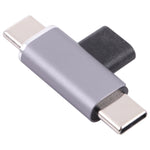 USB-C / 타입-C 암-USB-C / 타입-C 수 + USB-C / 타입-C 수 변환기, 타입-C 암-타입-C 수