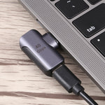 40Gbps USB-C / Type-C 수컷 to 암컷 엘보우 어댑터, Type-C 4.0 M to F 엘보우