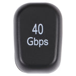 40Gbps USB-C / Type-C 4.0 수컷 to 암컷 어댑터, Type-C 4.0 M to F 듀얼 엘보우