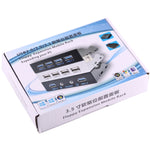 3.5인치 플로피 확장 베이 전면 패널 4포트 USB 2.0 허브 어댑터 커넥터