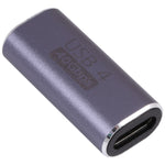 40Gbps USB-C / 타입-C 4.0 암 to 암 합금 어댑터, 타입-C 4.0 F to F
