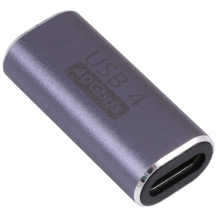 40Gbps USB-C / 타입-C 4.0 암 to 암 합금 어댑터, 타입-C 4.0 F to F