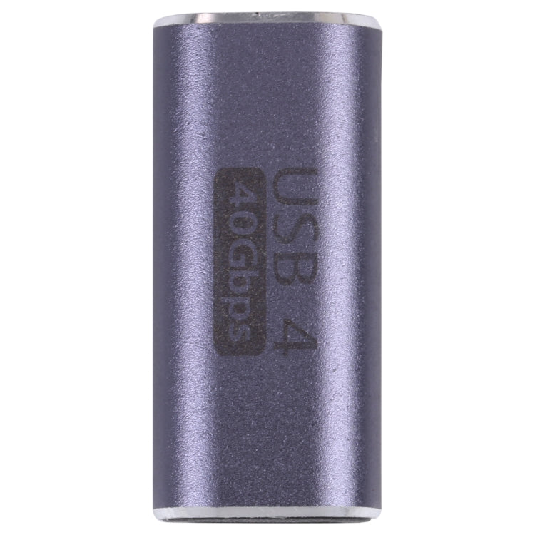 40Gbps USB-C / 타입-C 4.0 암 to 암 합금 어댑터, 타입-C 4.0 F to F