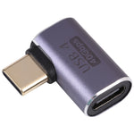 40Gbps USB-C / Type-C 수컷 to 암컷 엘보우 어댑터, Type-C 4.0 M to F 엘보우 1