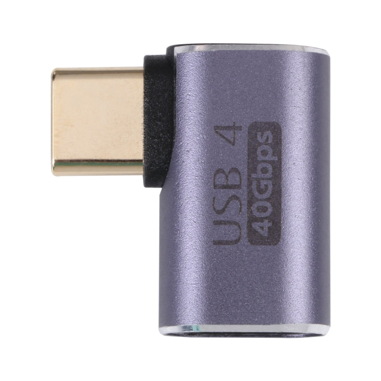 40Gbps USB-C / Type-C 수컷 to 암컷 엘보우 어댑터, Type-C 4.0 M to F 엘보우 1