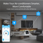 NEO NAS-RT01W WiFi 스마트 컬러 스크린 적외선 에어컨 컨트롤러 온도 조절기