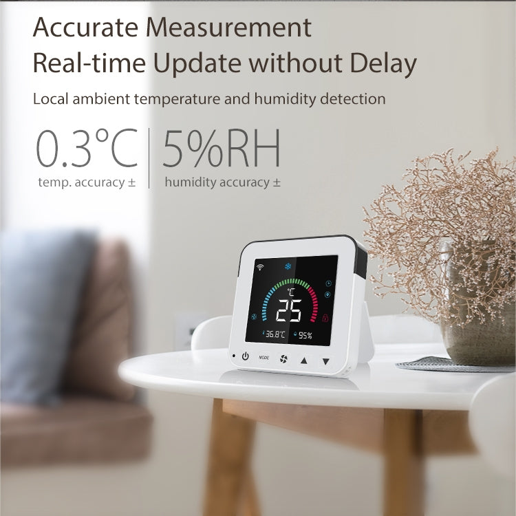 NEO NAS-RT01W WiFi 스마트 컬러 스크린 적외선 에어컨 컨트롤러 온도 조절기