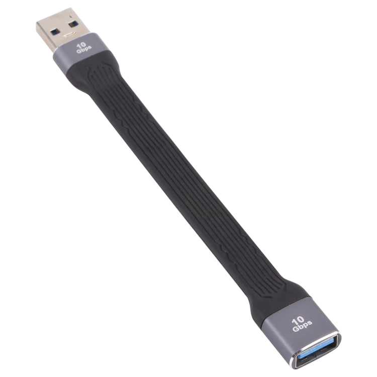 10Gbps USB 수컷-암컷 소프트 플랫 동기화 데이터 고속 충전 케이블, USB 수컷-암컷