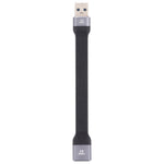 10Gbps USB 수컷-암컷 소프트 플랫 동기화 데이터 고속 충전 케이블, USB 수컷-암컷