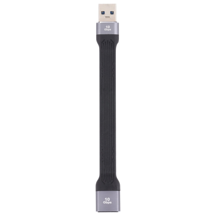 10Gbps USB 수컷-암컷 소프트 플랫 동기화 데이터 고속 충전 케이블, USB 수컷-암컷