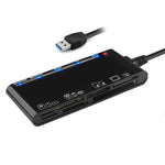 Rocketek CR7 USB3.0 다기능 카드 리더기 CF / XD / MS / SD / TF 카드 7 in 1, USB3.0