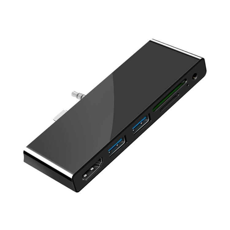 Rocketek SGO772 Type-C에서 USB3.0 / HDMI 허브 어댑터 Surface Pro GO용, SGO772