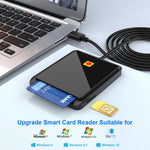 Rocketek CR317 USB 2.0 SIM / ID / CAC 스마트 카드 2 in 1 카드 리더기