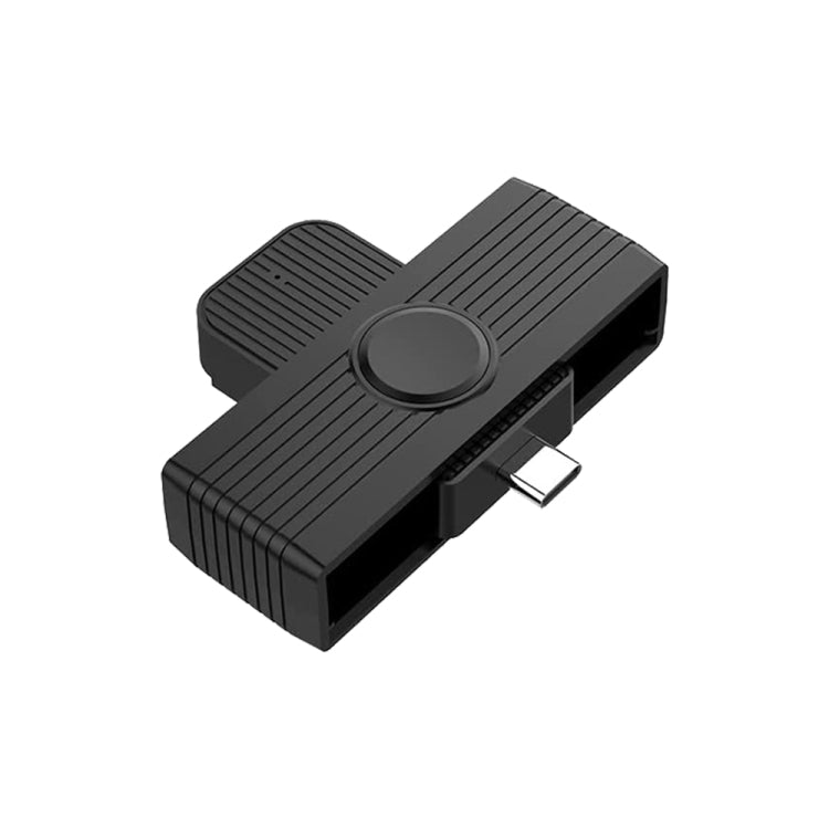 Rocketek CR318-C Type-C 스마트 카드 / SIM / ID / CAC 카드 리더기, Type-C