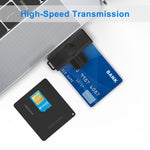 Rocketek CR318-C Type-C 스마트 카드 / SIM / ID / CAC 카드 리더기, Type-C