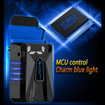 Ice Troll 5 COOLCOLD 휴대용 노트북 쿨링 팬 에어 쿨러 속도 조절 가능 고성능 노트북 팬 쿨러 컨트롤러, AC 220V, AC 220V (블랙)