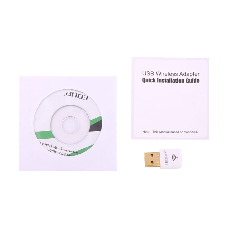 EDUP EP-AC1619 미니 무선 USB 600Mbps 2.4G / 5.8GHz 150M+433M 듀얼 밴드 WiFi 네트워크 카드 노트북 / 랩탑 / PC용, EP-AC1619 600Mbps (화이트), EP-AC1619 600Mbps (블랙)