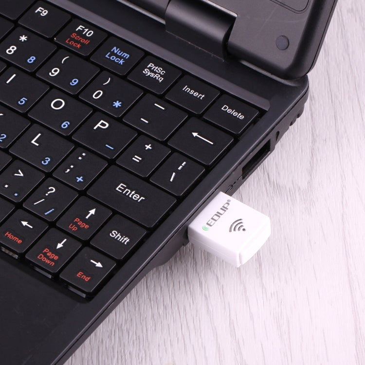 EDUP EP-AC1619 미니 무선 USB 600Mbps 2.4G / 5.8GHz 150M+433M 듀얼 밴드 WiFi 네트워크 카드 노트북 / 랩탑 / PC용, EP-AC1619 600Mbps (화이트), EP-AC1619 600Mbps (블랙)