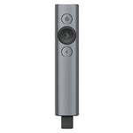 Logitech Spotlight 2.4GHz USB 무선 프레젠터 PPT 리모컨 플립 펜, Spotlight (그레이), Spotlight (골드)