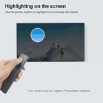 Logitech Spotlight 2.4GHz USB 무선 프레젠터 PPT 리모컨 플립 펜, Spotlight (그레이), Spotlight (골드)