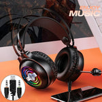 YINDIAO Q4 헤드마운트 유선 게임용 헤드셋 마이크 포함, 버전: 듀얼 3.5mm + USB, Q4 (블랙), Q4 (화이트)